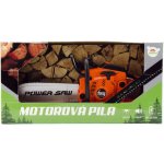 Teddies motorová pila plast 40 cm na baterie se zvukem v krabici 42 x 215 x 11 cm – Hledejceny.cz