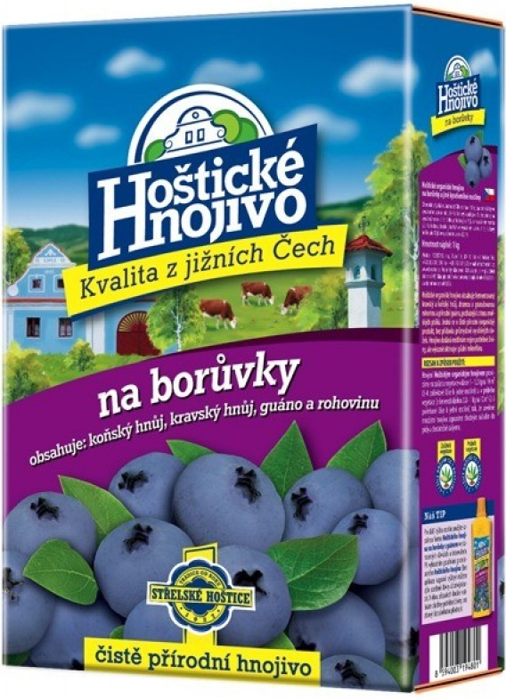 Nohelgarden Hnojivo HOŠTICKÉ na borůvky 1 kg