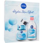 Nivea Hydra Skin Effect denní gelový krém 50 ml + micelární voda 400 ml dárková sada – Zbozi.Blesk.cz