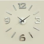 Stardeco Nalepovací HM-10ER102S stříbrné – Zboží Dáma