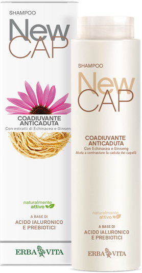 Erba Vita NEW CAP SHAMPOO anticaduta vypadávání vlasů 250 ml