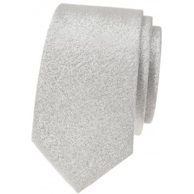 Avantgard Kravata Slim Lux 571-81394 stříbrná – Sleviste.cz