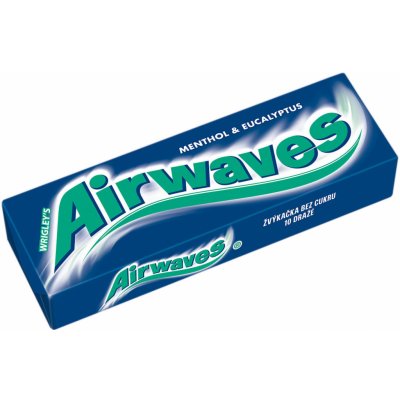 Wrigley's Airwaves žvýkačky Menthol & Eukalyptus 10 – Hledejceny.cz