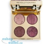 Revolution PRO Ultimate Crystal Eye Quad Pink Topaz paletka očních stínů 3,2 g – Zboží Mobilmania