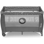 Lionelo Cestovní postýlka Stefi Plus Grey White – Zboží Dáma