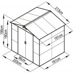 G21 GAH 407 213 x 191 cm hnědý – Zboží Mobilmania