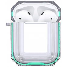 Hishell Two colour clear case for Airpods 1&2 HAC-5GREEN-AIRPODS1&2