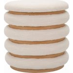 Home Styling Collection Pouf s dekorativním tuftovaným vzorem, 60 x 25 cm – Sleviste.cz