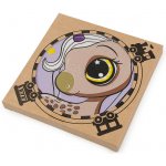 Dětský obrázkový kapesník v přírodní krabičce, střední, 2 mix barev jednorožec – Zboží Dáma