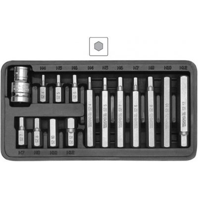 Yato 15 ks YT-0413 – Zboží Dáma