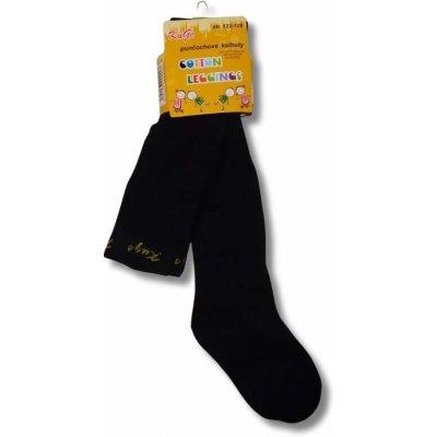 Kugo Dětské punčocháče P9992 černé – Zboží Dáma