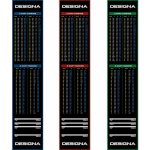 Designa Dart Mat Checkout Koberec k terči Red – Zboží Mobilmania