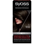 Syoss Permanent Coloration permanentní barva na vlasy 3-1 Dark Brown 50 ml – Zboží Dáma