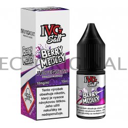 IVG E-Liquids Směs bobulí Berry Medley 10 ml 10 mg