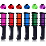 Verk 24398 Hřeben s barevnými křídami na vlasy 6 barev – Zboží Dáma