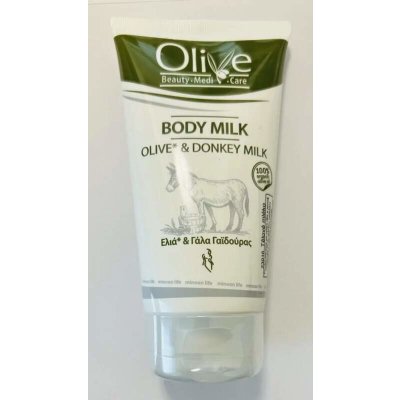 OliveBeauty Medicare Olivové tělové mléko s oslím mlékem 150 ml