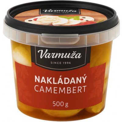 Delimax Camembert sýr nakládaný 500 g – Zboží Dáma