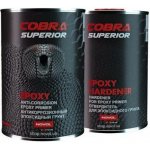 Novol základ epoxidový Cobra Superior Epoxy 1:1 šedá 0,8L+0,8L – Hledejceny.cz