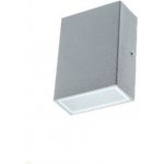 ACA Lighting LED venkovní nástěnné svítidlo CUBES 2W/230V/3000K/110Lm/100°/IP54, šedé – Hledejceny.cz