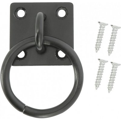 Kovový kroužek na zeď HIPPOTONIC Červená – Zboží Dáma