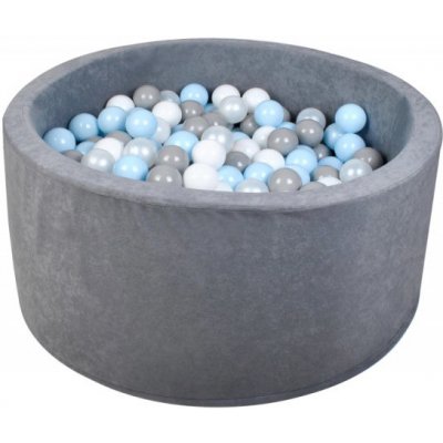 iMex 2839 Suchý bazén s míčky šedý – Zboží Mobilmania