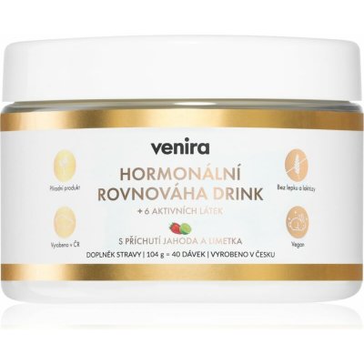 Venira hormonální rovnováha drink jahoda-limetka 104 g – Hledejceny.cz