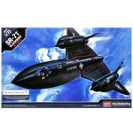 Academy SR 71 BLACKBIRD Model Kit letadlo 12448 1:72 – Zboží Dáma