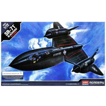 Academy SR 71 BLACKBIRD Model Kit letadlo 12448 1:72