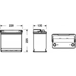 Exide Excell 12V 45Ah 330A EB451 – Zboží Mobilmania