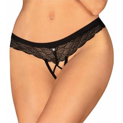 Obsessive Chemeris Panties Black – Sleviste.cz
