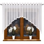 Fliying Hotová voálová záclona s kroužky Amelise 400x135 cm – Hledejceny.cz