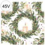 PAHA apírové ubrousky vánoční 3V 20ks 33cm 45V – Zboží Dáma