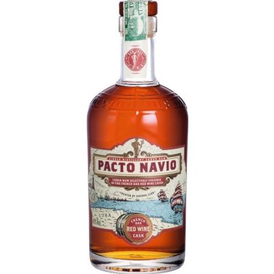Pacto Navio French Oak Red Wine Cask 40% 0,7 l (holá láhev) – Zboží Mobilmania