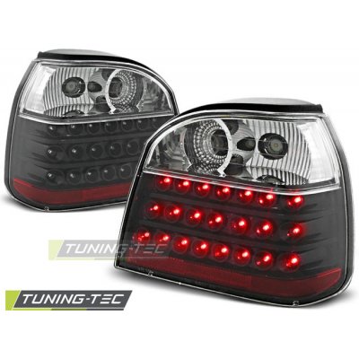 Zadní světla VW Golf III 92-98 - krystal/černé LED – Hledejceny.cz