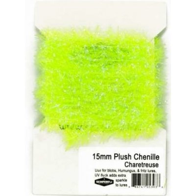 Semperfli Šenylka Plush Transluscent Chenille Fluoro Rhyacophilia Green 15mm – Hledejceny.cz