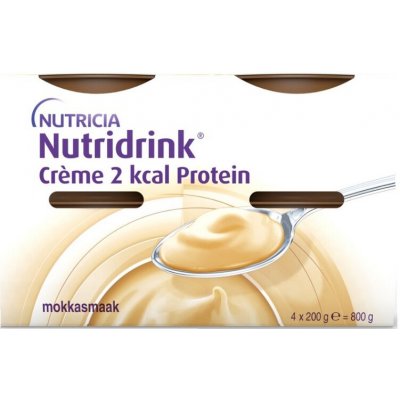 NUTRIDRINK CREME 2 KCAL PROTEIN S PŘÍCHUTÍ BANÁNOVOU POR SOL 4X200G – Hledejceny.cz