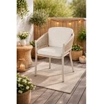 Hartman Altea zahradní jídelní židle Rope beige – Hledejceny.cz