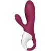 Vibrátor Satisfyer hot bunny connect app rabbit s možností ohřevu