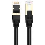 Ugreen NW107 RJ45 Round, Cat.7, STP, 2m, černý – Zboží Živě