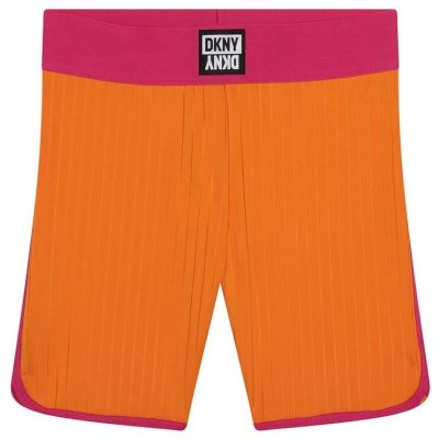 DKNY Sportovní kraťasy D34A50 S Oranžová