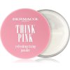 Pudr na tvář Dermacol Think Pink transparentní sypký pudr 10 g