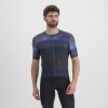 Cyklistický dres Sportful Flow Supergiara Jersey Galaxy Blue Black