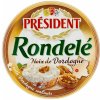Sýr Président Rondelé Čerstvý sýr s vlašskými ořechy 100g
