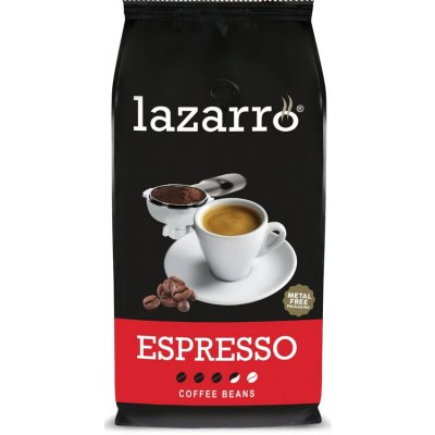 Lazarro Espresso zrnková 1 kg – Hledejceny.cz