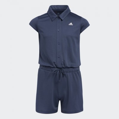 adidas Jr overal Girls Romper tmavě modrý