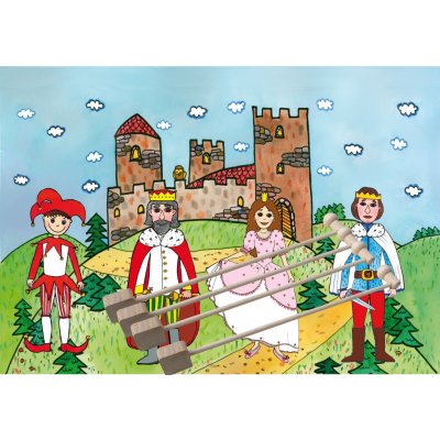 Marionetino Loutkový balíček s tyčkami Královská sada – Zboží Mobilmania