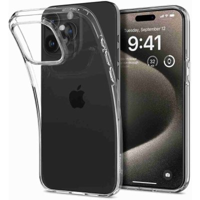 Pouzdro Spigen Liquid Crystal iPhone 15 Pro Max crystal čiré – Zbozi.Blesk.cz