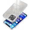 Pouzdro a kryt na mobilní telefon Apple Pouzdro ForCell Shining iPhone 12 Pro Max stříbrné