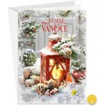 ARGUS Vánoční přání svítící 71-5002c – Zboží Dáma