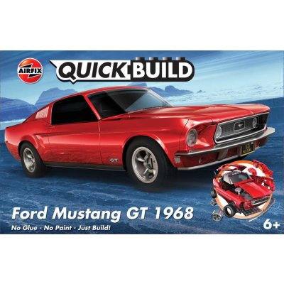 Airfix Quick Bulid J6035 Ford Mustang GT 1968 – Hledejceny.cz